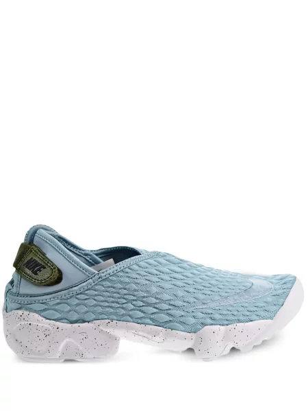 Klapki Nike skórzane kopertowe szare