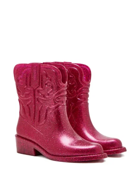 Dětské kotníkové boty Mini Melissa růžové