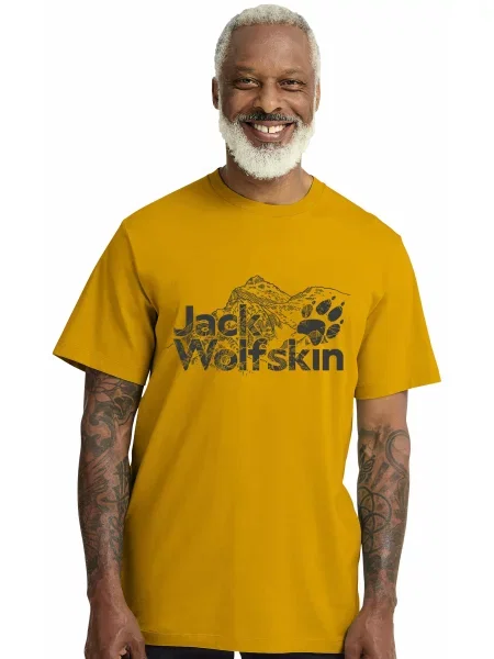 Футболка Jack Wolfskin жовтий