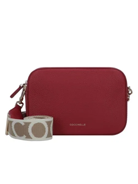 Crossbody torbica Coccinelle crvena