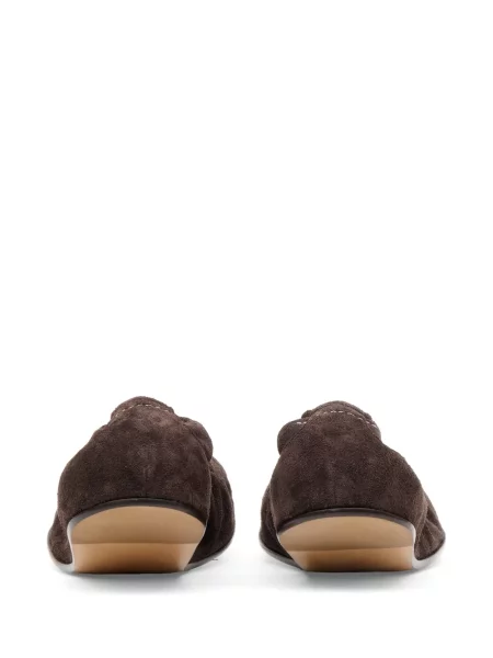 Μπαλαρίνες Mm6 Maison Margiela σουέτ καφέ