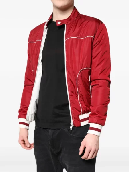 Geacă bomber Dolce & Gabbana roșu