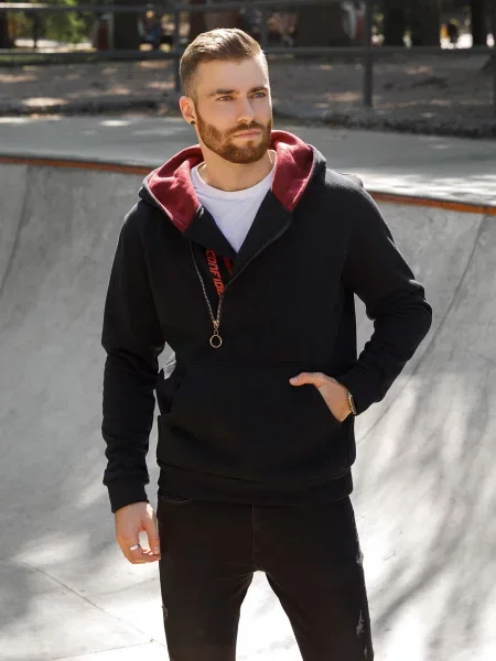 ISSA Plus Кофта спортивна Текстиль чорний