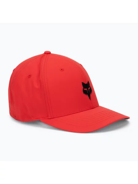 Kšiltovka Fox Racing Fox Head Select Flexfit Flame Red červená