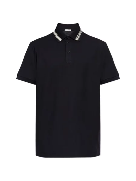 Gulerat tricou polo Moncler albastru