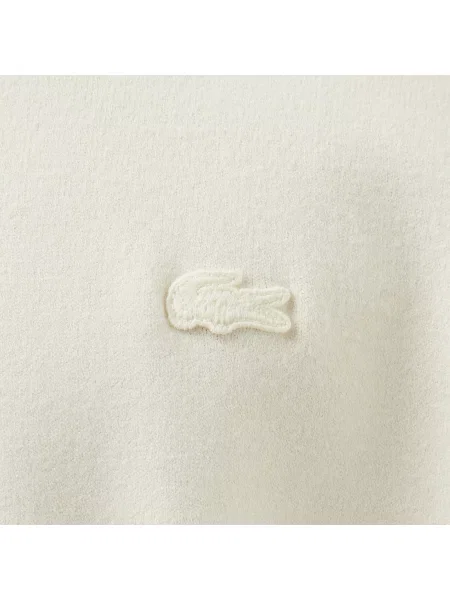 Lacoste Sweter Regular Fit biały