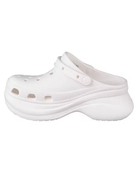 Klapki Crocs białe