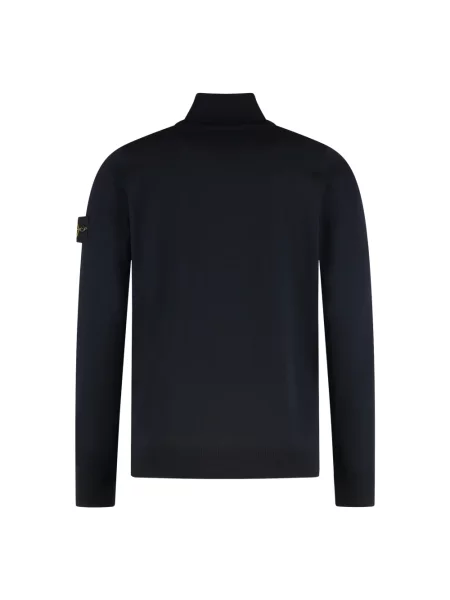 Sweter Stone Island z kamieniami niebieski