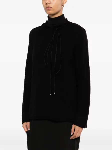 Pulover Yeareast cu cordon negru