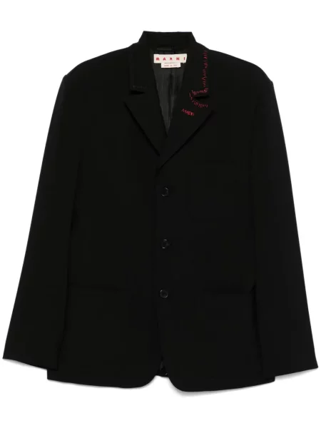 Sacou Marni de lână negru