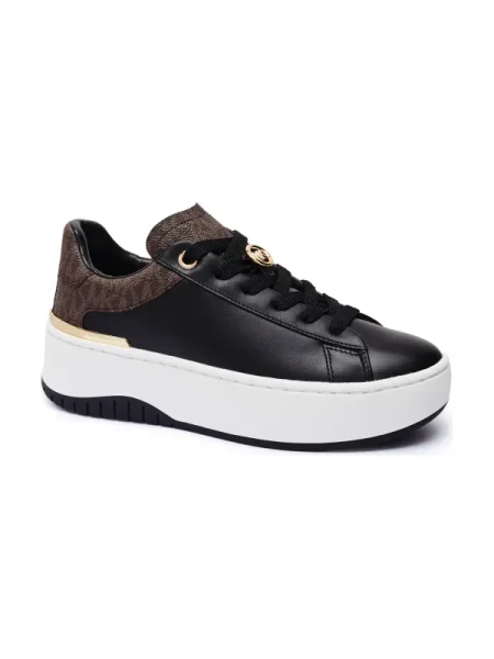 Michael Kors Teniși din piele DOTTIE maro