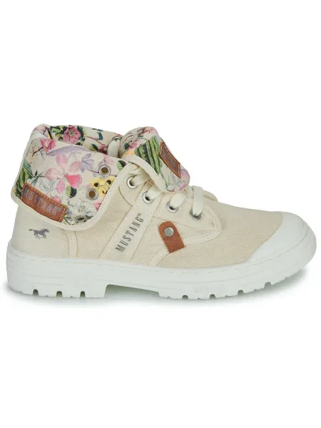 Pantofi Mustang bej
