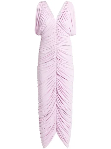 Rochie midi Magda Butrym cu volane violet