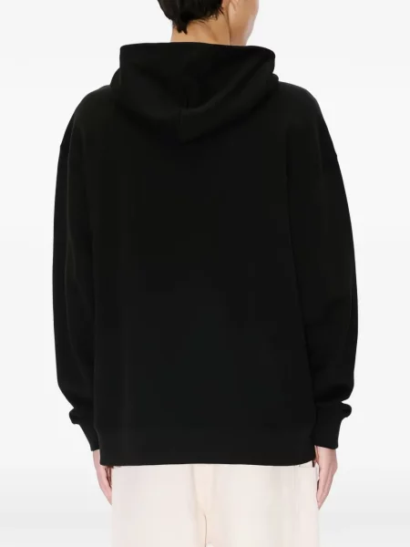 Суичър с качулка Kenzo със сърца черно