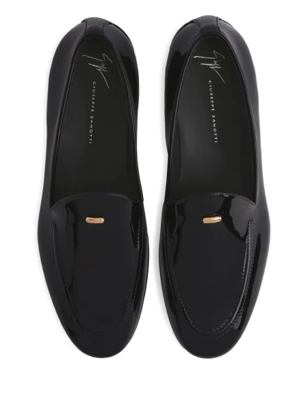 Pantofi loafer Giuseppe Zanotti din piele negru