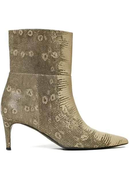 Botine Twinset cu imagine auriu