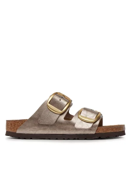 Birkenstock Klapki Arizona brązowy