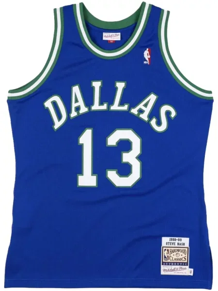 Košile Mitchell & Ness jersey modrá