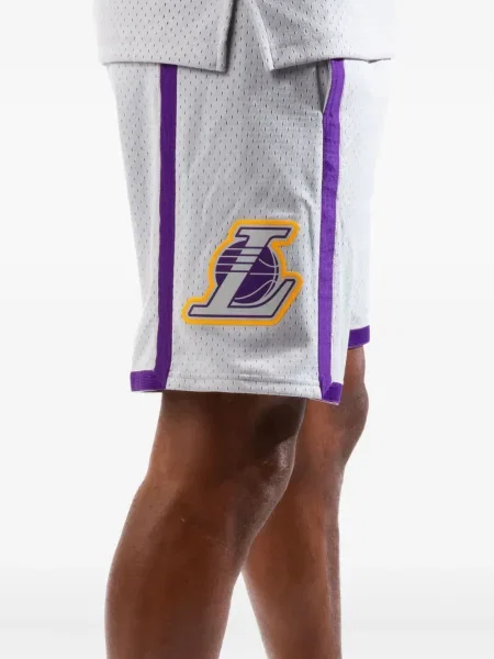 Pantaloni scurți Mitchell & Ness alb