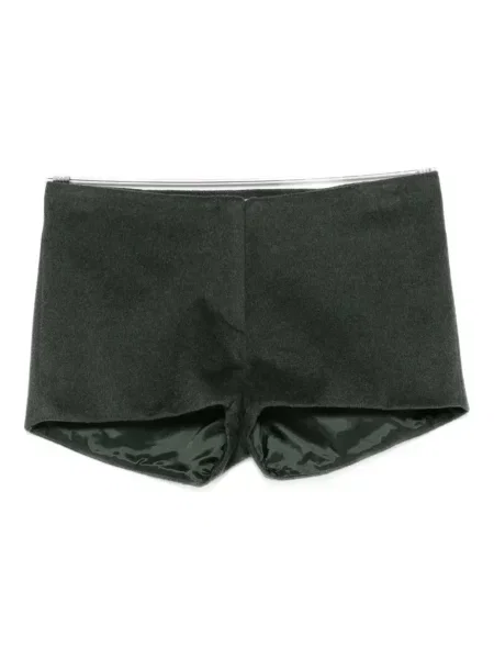 Dzianinowe małe mały szorty Alfie zielone