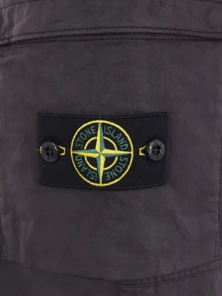 Карго панталони Stone Island камъни сиво