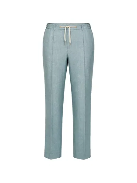 Pantaloni Eleventy cu cordon verde