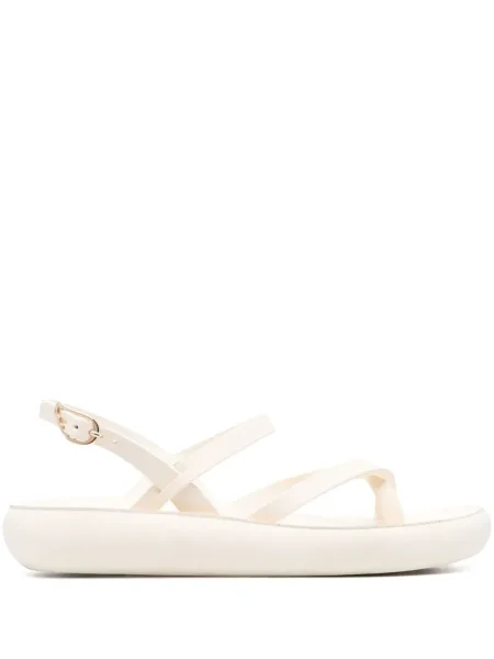 Sandale Ancient Greek Sandals din piele alb