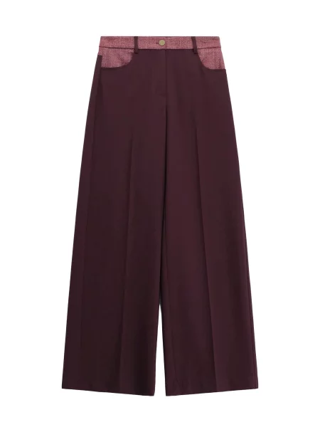 IMPERIAL Kalhoty IMPERIAL PANTALONE PANTALONE bordó