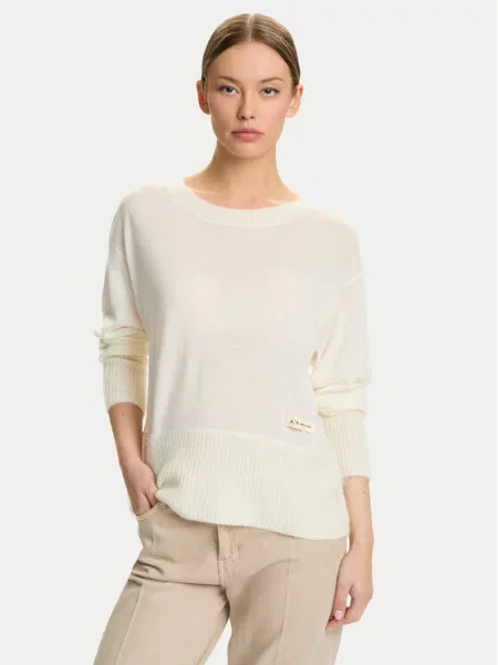 Armani Exchange Megztinis Écru