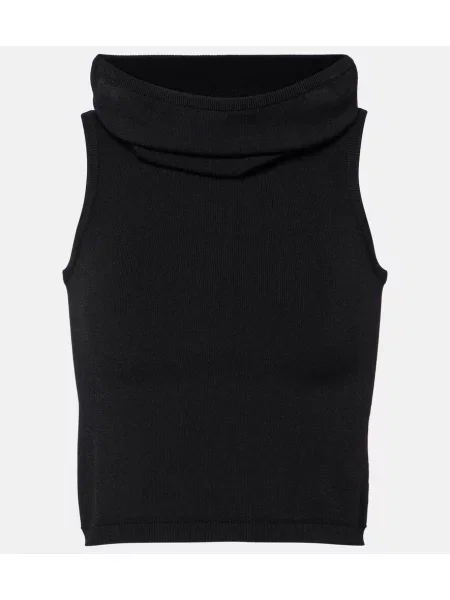 Cropp top Alaïa negru