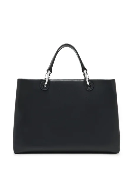 Geantă Emporio Armani din piele negru