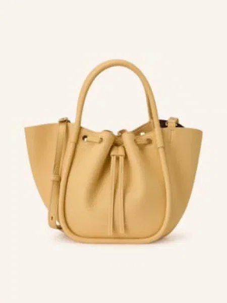 Proenza Schouler Torebka Ruched Small beige beżowa