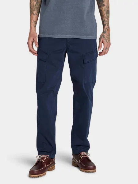 Карго Timberland Baxter Peak Comfort темно-синій бавовна/еластан сині