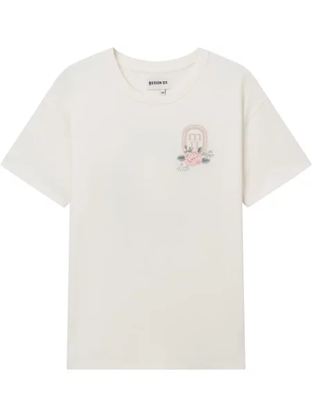 Koszulka Musium Div. z nadrukiem biała