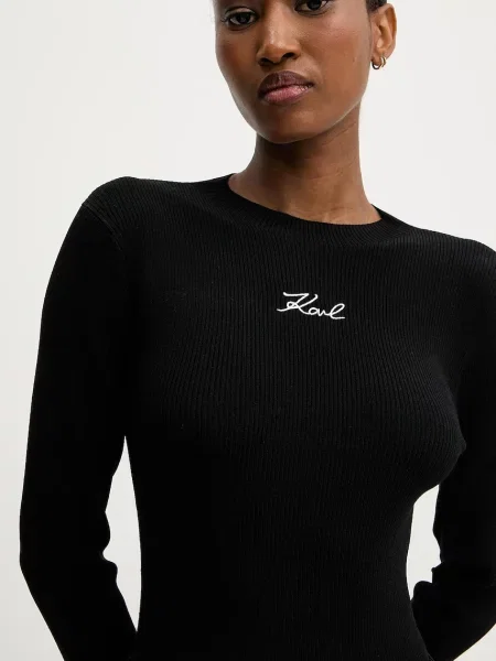 Светр Karl Lagerfeld легкий чорний