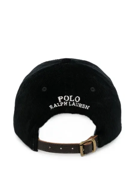 Карирана препасан дълго шапка Polo Ralph Lauren синьо