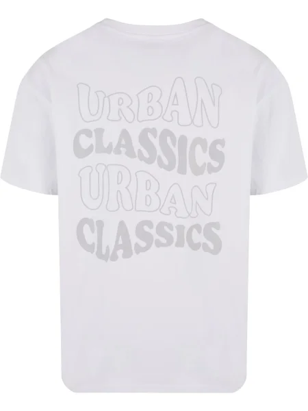 Urban Classics Tricou gri alb