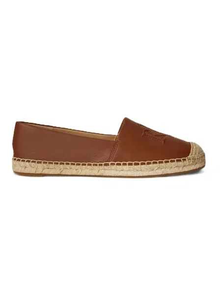 Espadryle Ralph Lauren brązowe