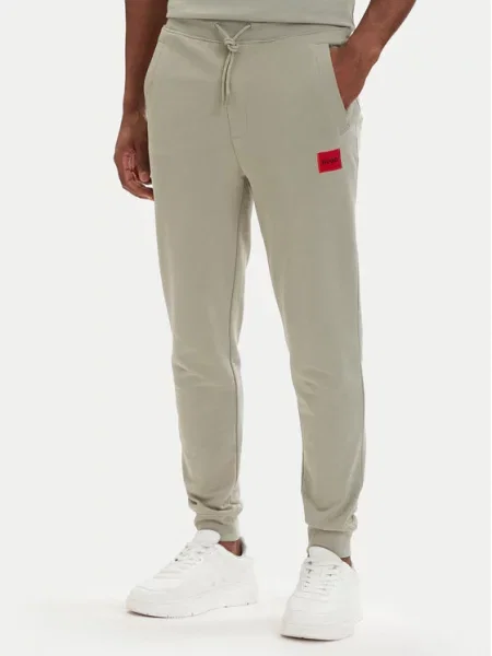 HUGO Pantaloni trening deschis verde