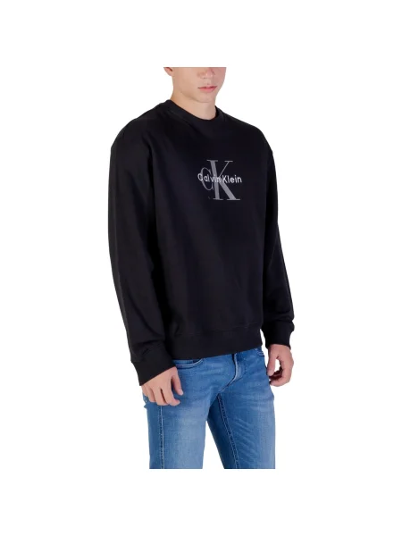 Geacă de blugi Calvin Klein Jeans negru