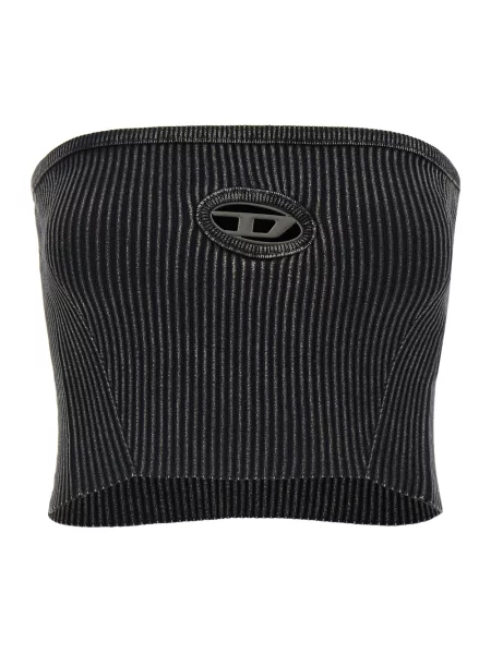 Top Diesel z dżerseju czarny