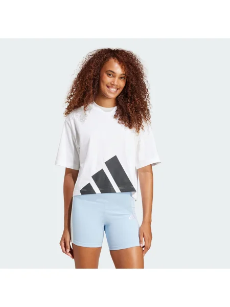 ADIDAS SPORTSWEAR Funkčné tričko Essentials čierna biela