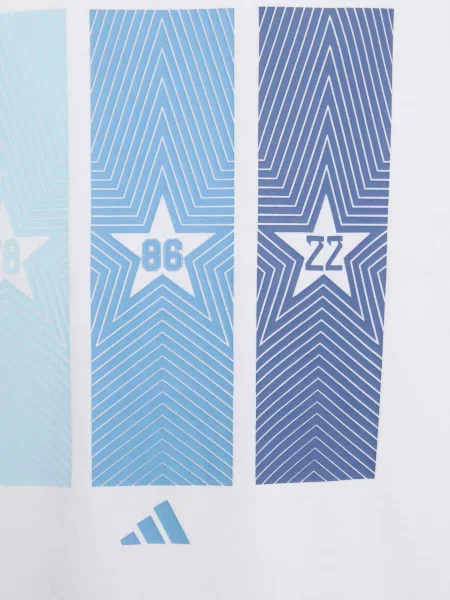 Дитяча Футболка adidas комбінований верх білий