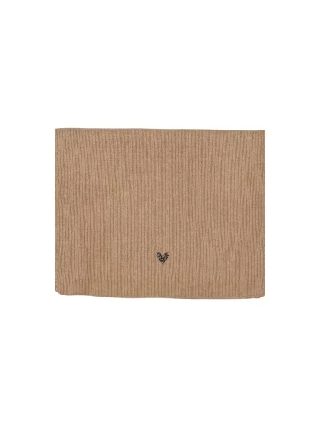 Fular Pieces tricotate bej