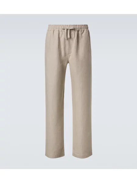 Pantaloni Saman Amel de in alb