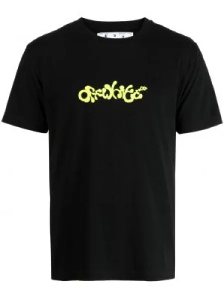 Tricou Off-white cu imagine