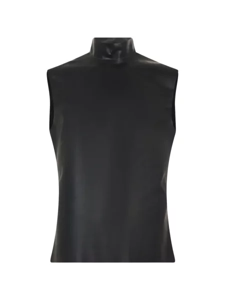 Vestă Moschino fără mâneci negru