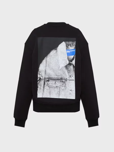 Світшот Karl Lagerfeld Jeans чорний