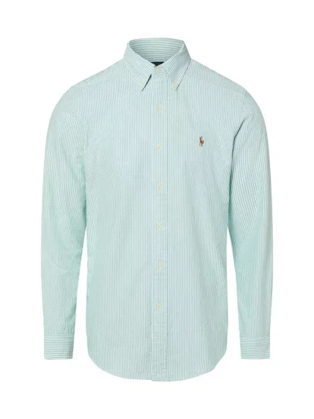 Polo Ralph Lauren koszula Mężczyźni Modern Fit zielony|biały w S biała