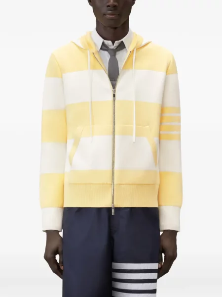 Hanorac cu glugă Thom Browne galben